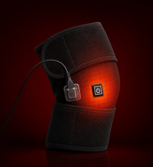 Electric heating knee pad