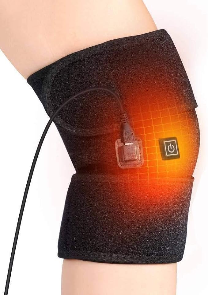 Electric heating knee pad