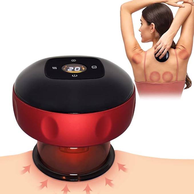Smart cupping massager