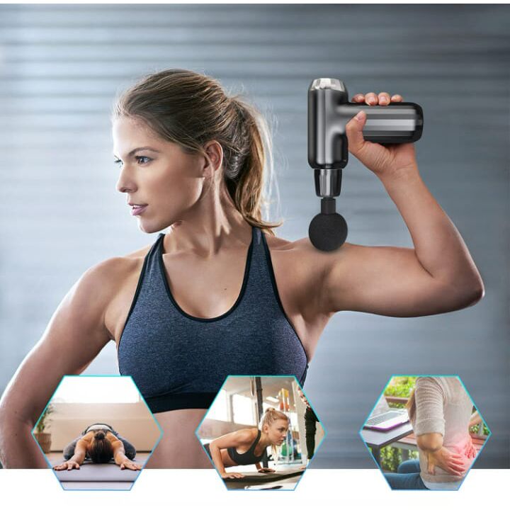 4 Heads Muscle Massage Gun