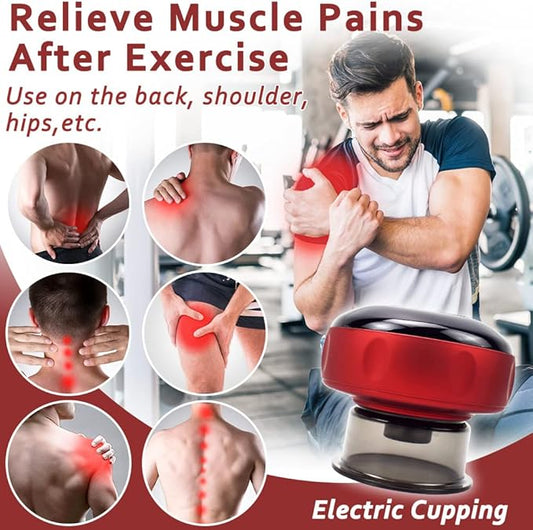 Smart cupping massager