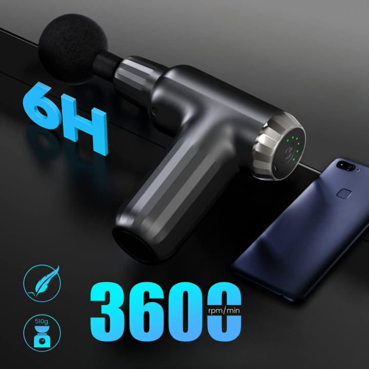 4 Heads Muscle Massage Gun
