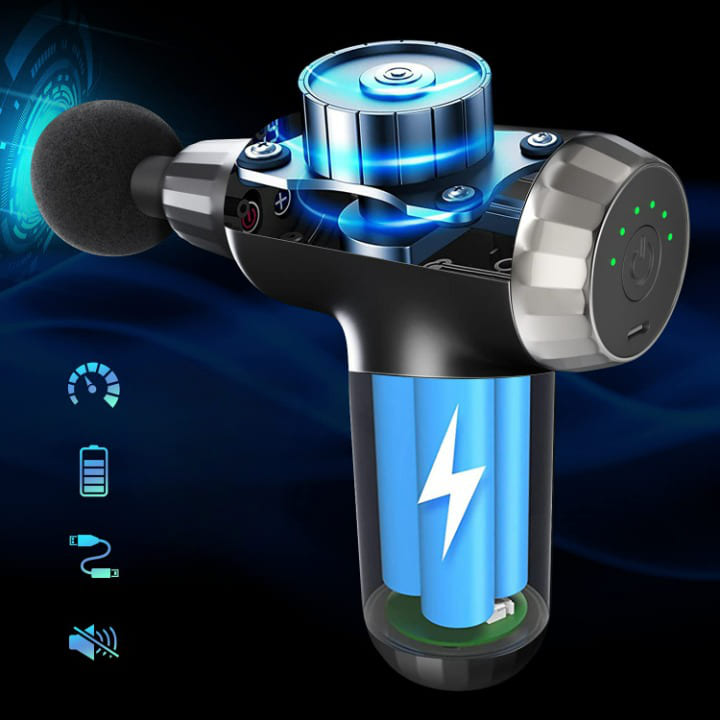 4 Heads Muscle Massage Gun